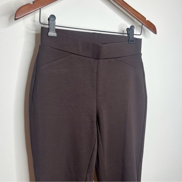 Michael Kors Women’s Size XS Brown Straight Leg Pants Pull On Dress Pants - Picture 3 of 11